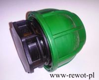KOREK PE 32, zalepka do rur PE 32mm